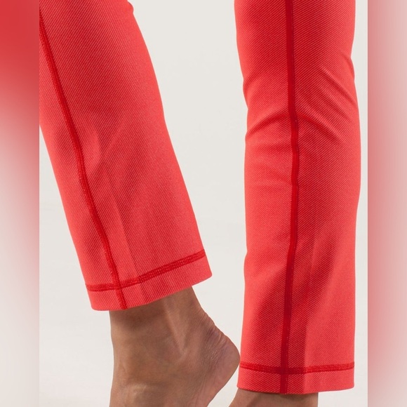 Lululemon P.Y.B Pant *Denim, Love Red, Size 4 - Picture 4 of 16